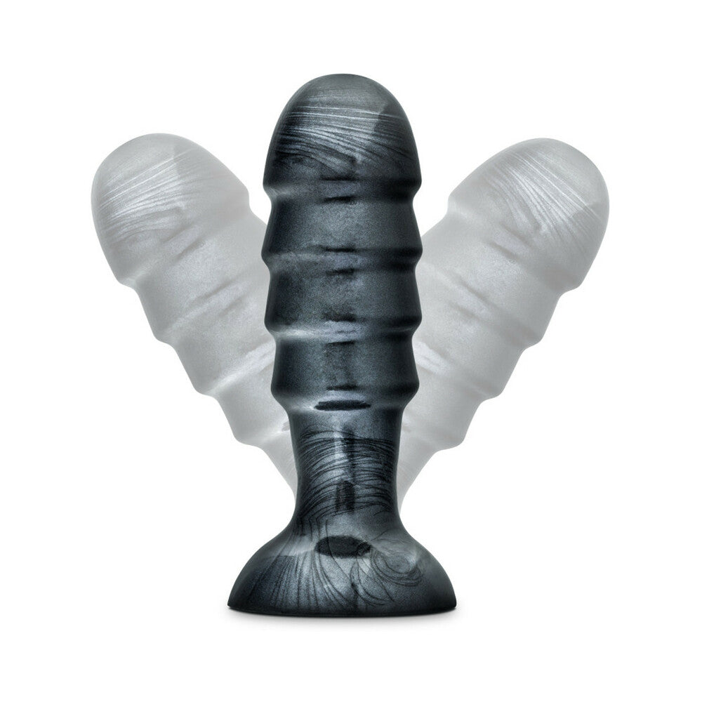 Jet Bruiser Carbon Metallic Black Butt Plug