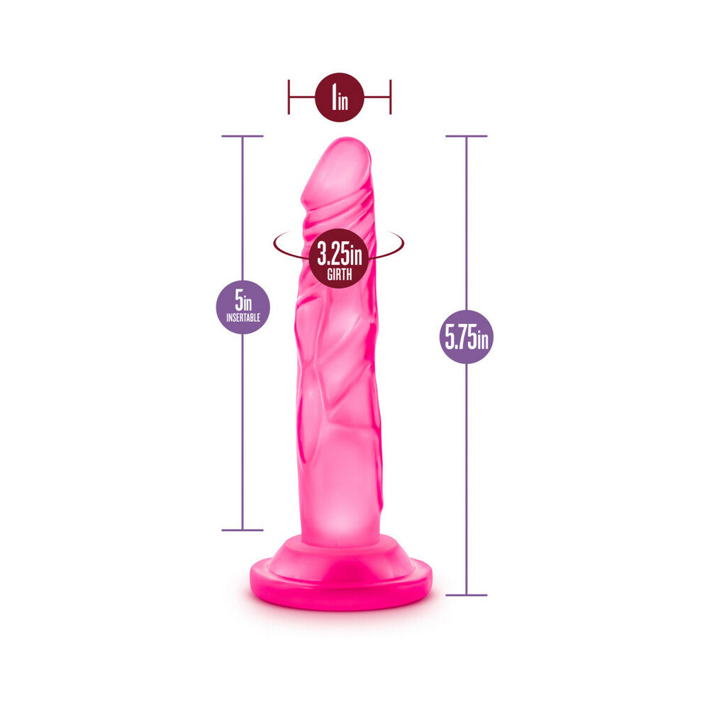 Naturally Yours 5 Inches Mini Cock Pink Dildo