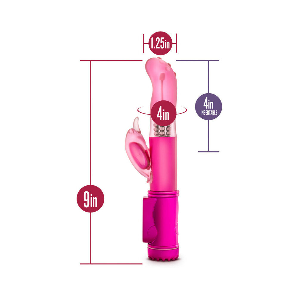 Dancing Dolphin Fuchsia Pink Vibrator