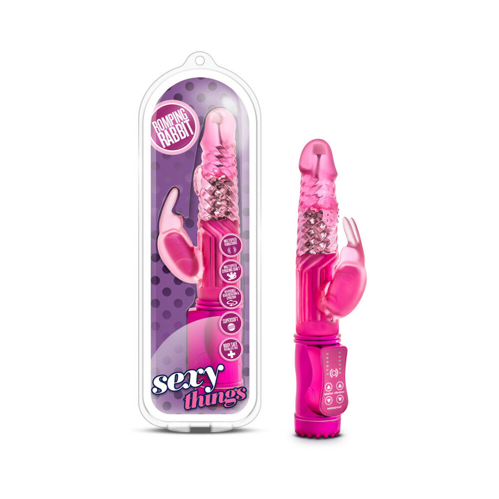 Romping Rabbit Fuchsia Pink Vibrator