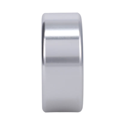 Rock Solid Brushed Alloy Medium (1.5In X .75In) Silver