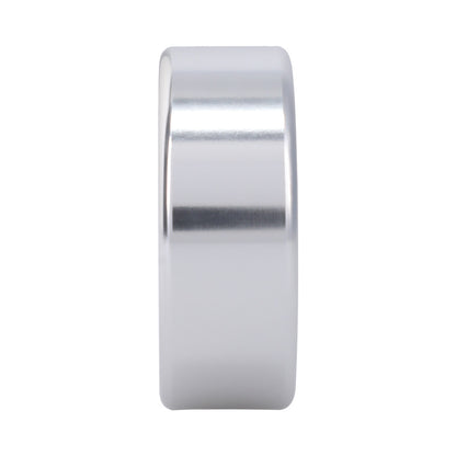 Rock Solid Brushed Alloy Large (1.75In X .75In) Silver