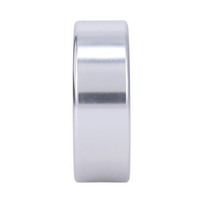 Rock Solid Brushed Alloy X-Large (2In X .75In) Silver