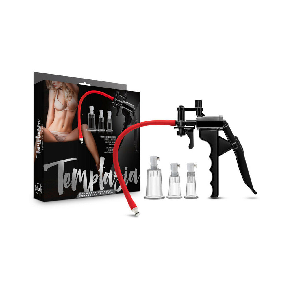 Blush Temptasia Clitoris &amp; Nipple Pleasure Enhancement Pump System