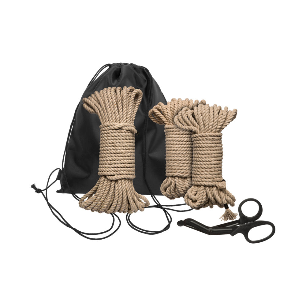 Kink Bind &amp; Tie Initiation Kit 5 Piece Hemp Rope Kit