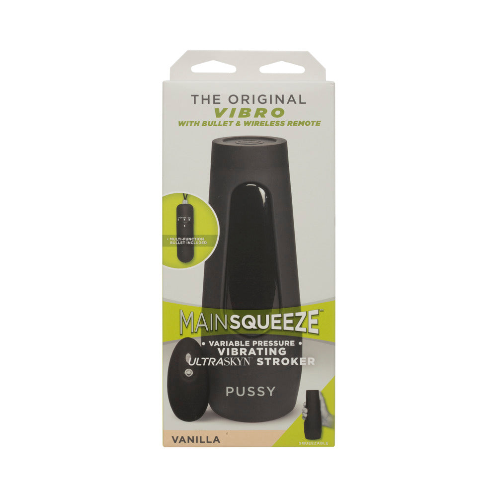 Main Squeeze The Original Vibro Pussy Vanilla