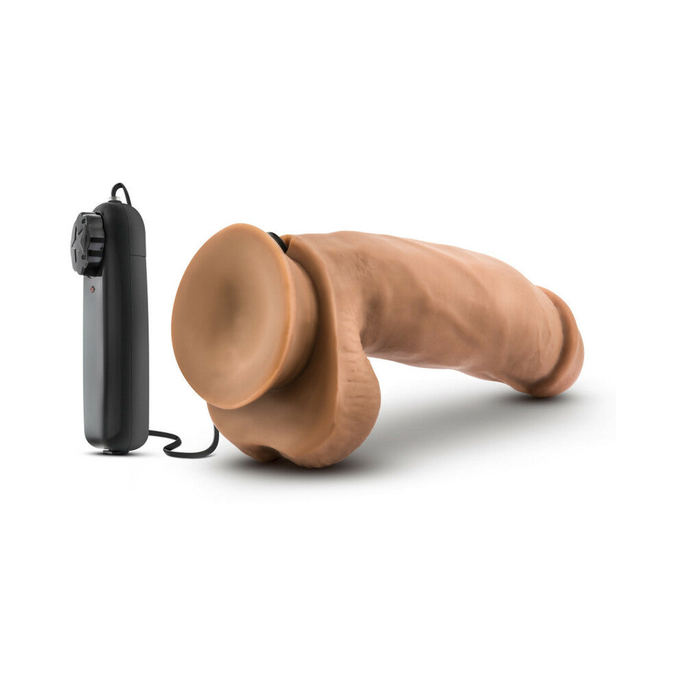 Loverboy - Mma Fighter - 7 Inch Vibrating Realistic Cock - Mocha