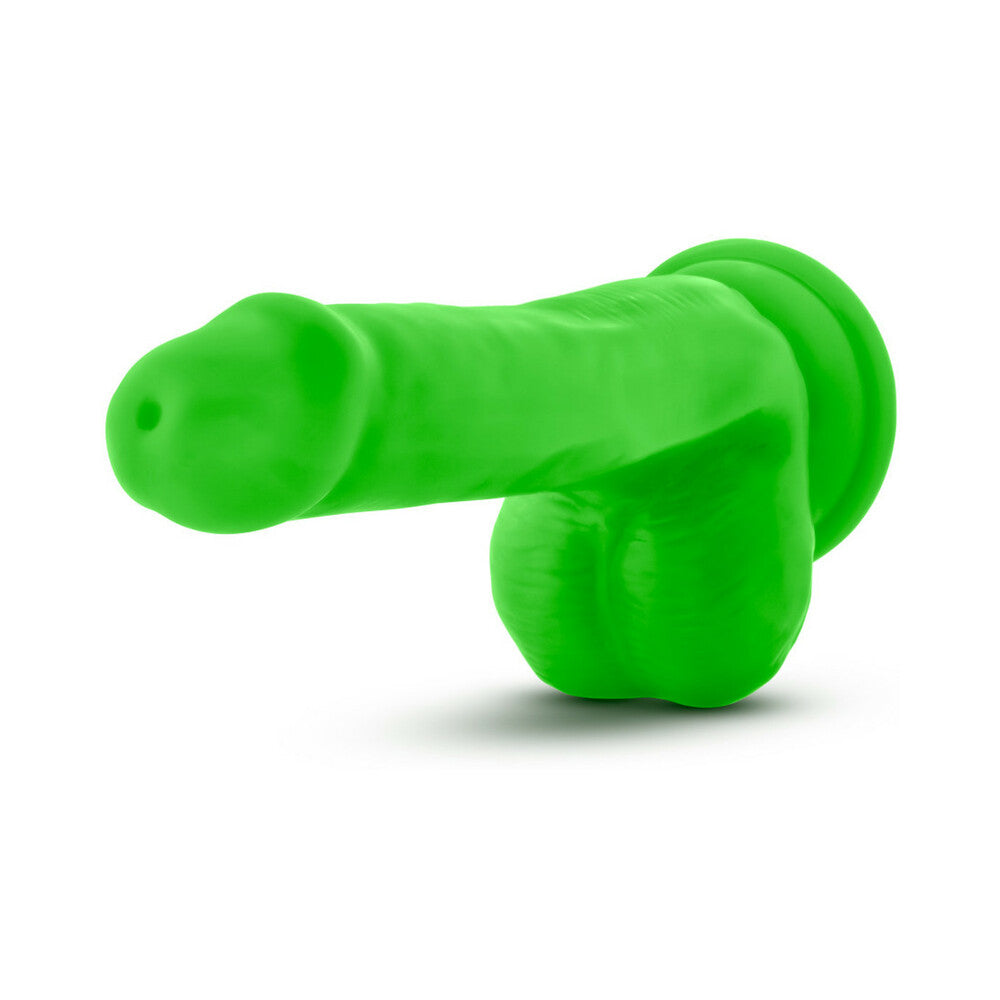 Neo - 6 Inch Dual Density Cock With Balls