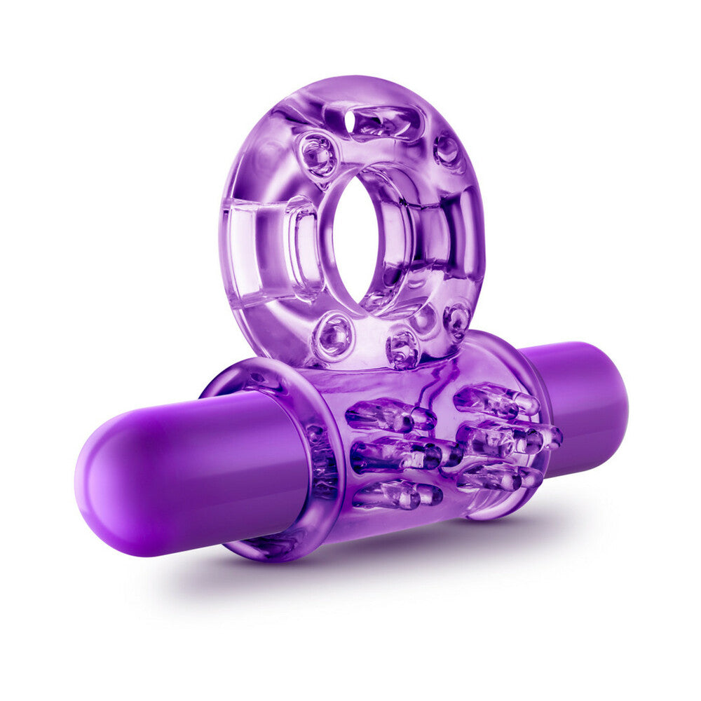 Play With Me - Couples Play - Vibrating Cockring - Purple