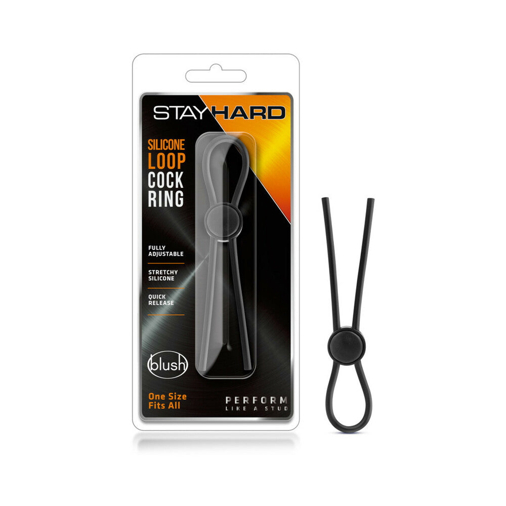 Stay Hard - Silicone Loop Cock Ring