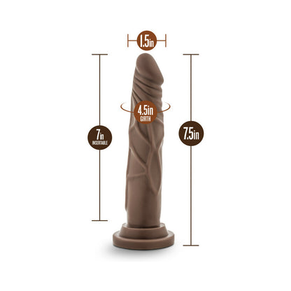 Dr. Skin - Realistic Cock - Basic 7.5 - Chocolate