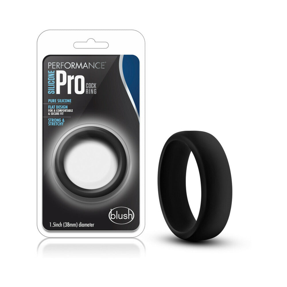 Performance - Silicone Go Pro Cock Ring - Black