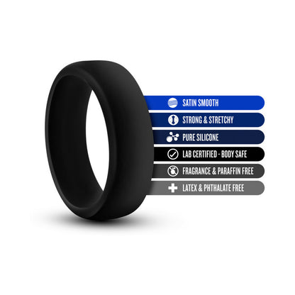 Performance - Silicone Go Pro Cock Ring - Black