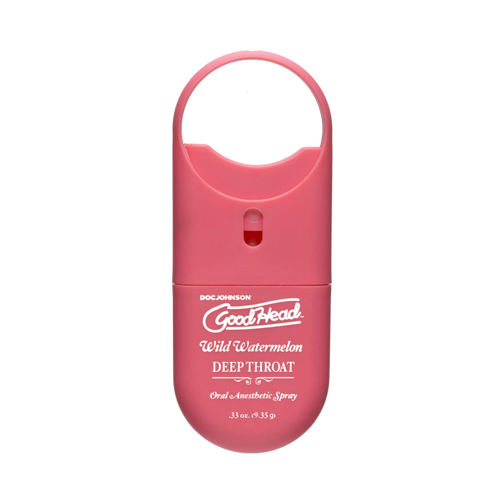 Goodhead Deep Throat Spray To-Go Wild Watermelon .33 Oz.