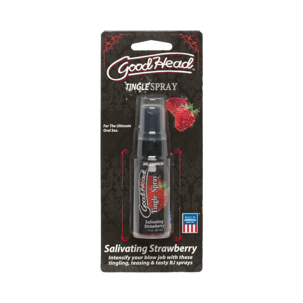 Goodhead Tingle Spray Salivating Strawberry 1Oz