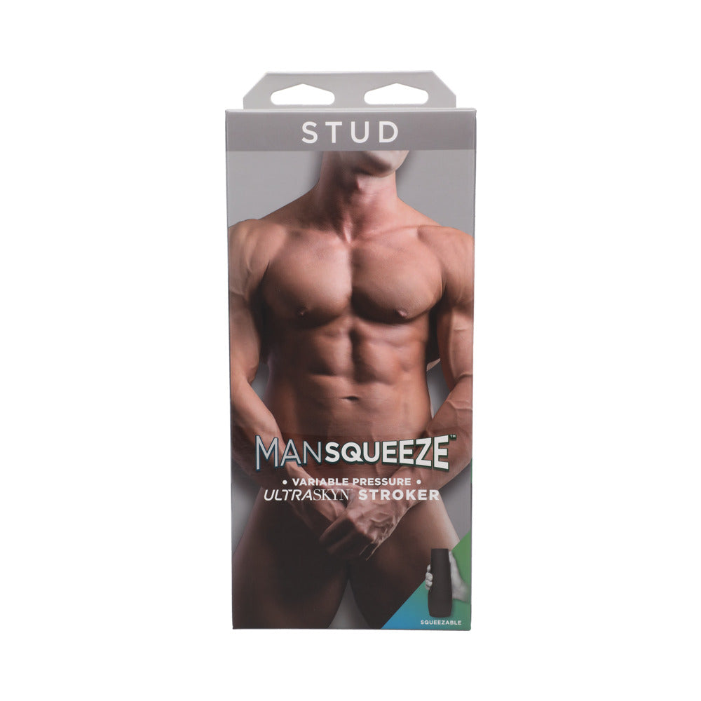 Man Squeeze Stud Ass Beige Stroker