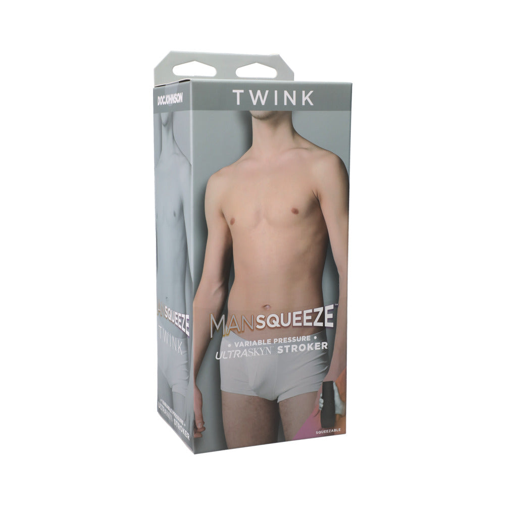 Man Squeeze Twink Ass Beige Masturbator