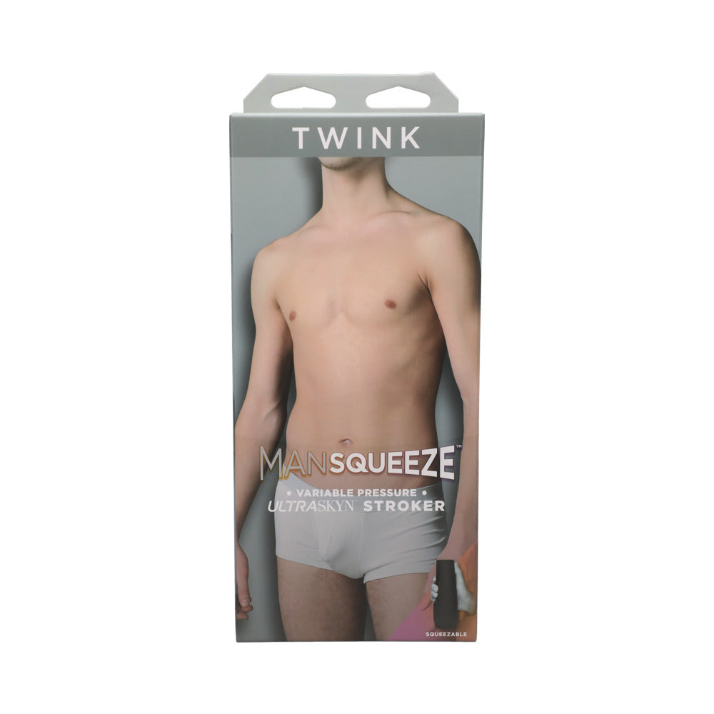 Man Squeeze Twink Ass Beige Masturbator