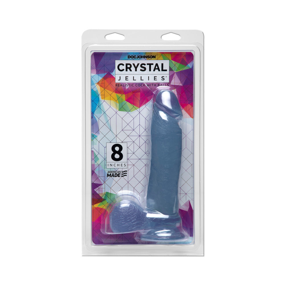 Crystal Jellies Ballsy Cock 8In