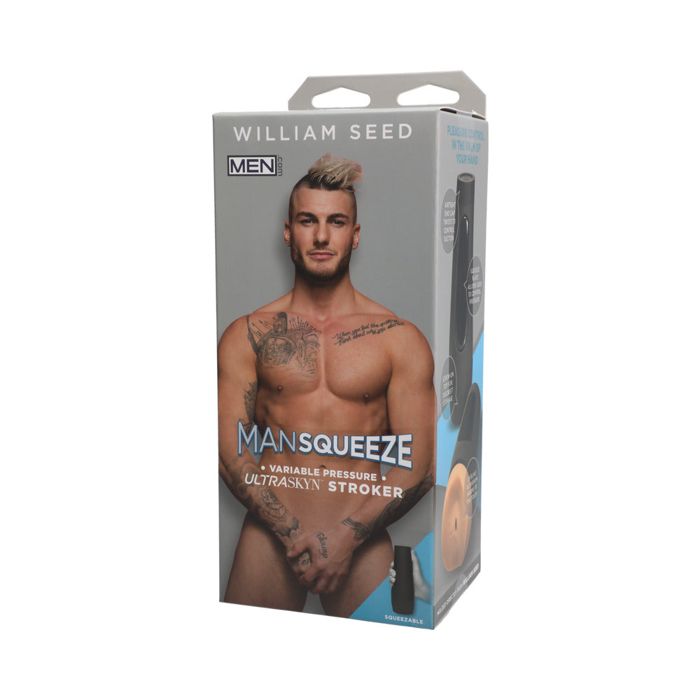 Man Squeeze William Seed Ultraskyn Ass Stroker