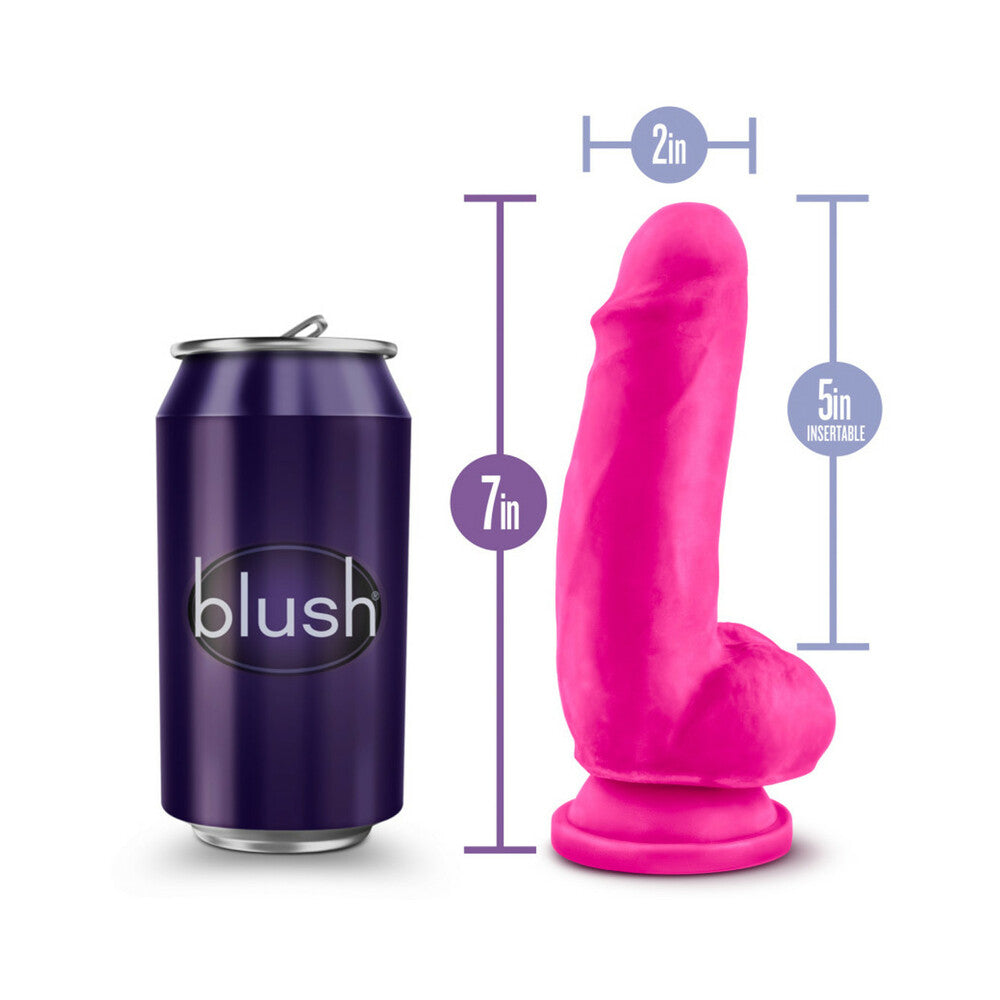 Au Naturel Bold Beefy Dildo 7 Purp