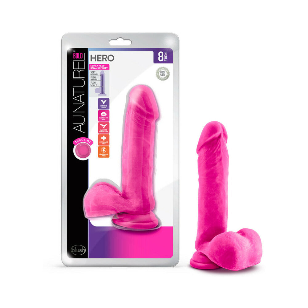 Au Naturel Bold Hero 8 Inches Dildo