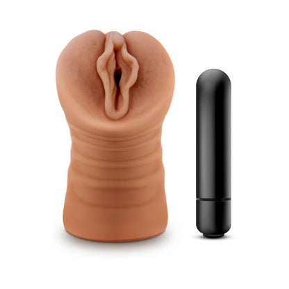 M For Men Sofia Mocha Tan Vagina Stroker