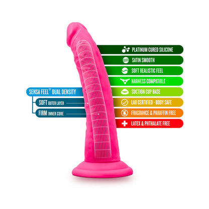 Neo Elite - 7.5In Silicone Dual Density Cock