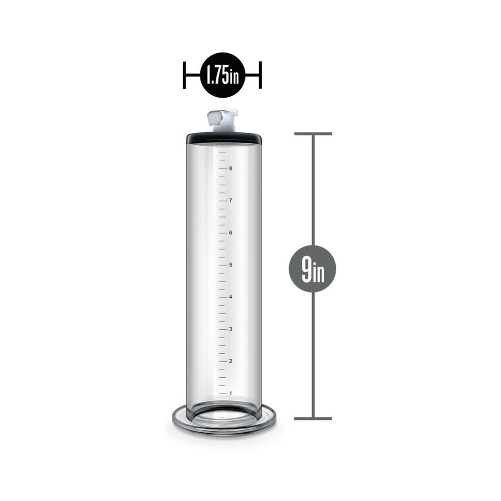 Performance - 9In X 1.75In Penis Pump Cylinder - Clear