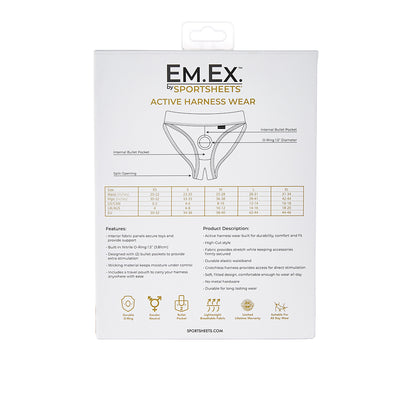 Em.Ex. by Sportsheets Silhouette Harness-XS