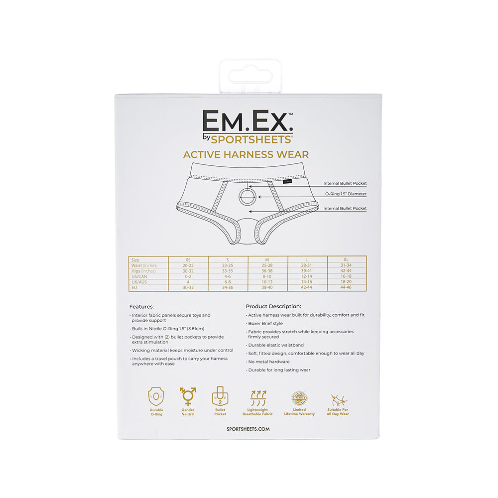 Em.Ex. by Sportsheets Fit Harness-XS