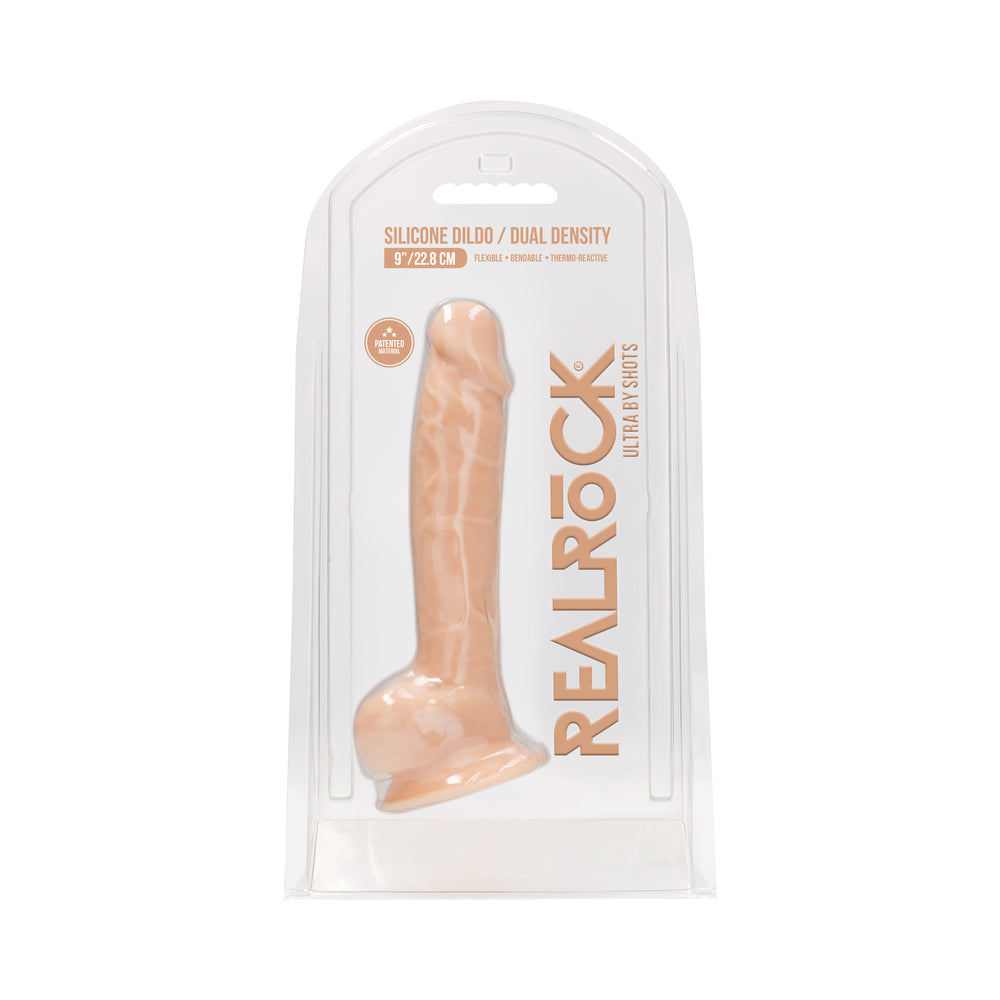 Realrock Ultra - 9 Inches Silicone Dildo With Balls