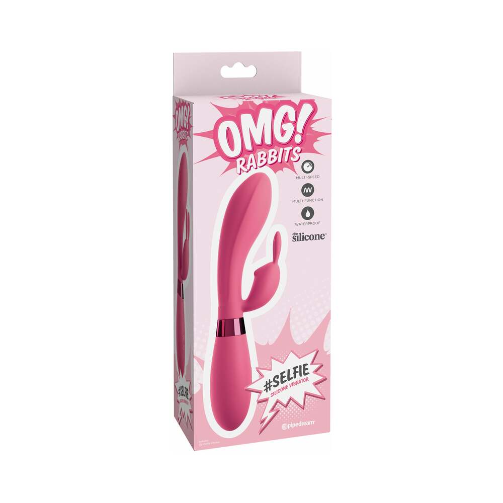 Omg! Rabbits Selfie Silicone Vibrator