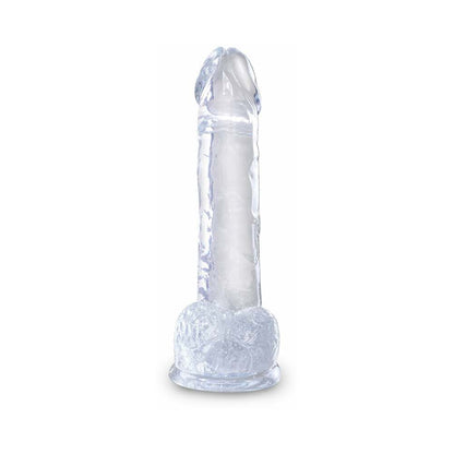 King Cock Clear 7In Cock With Balls