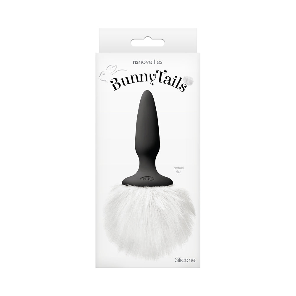 Bunny Tails Mini White Fur