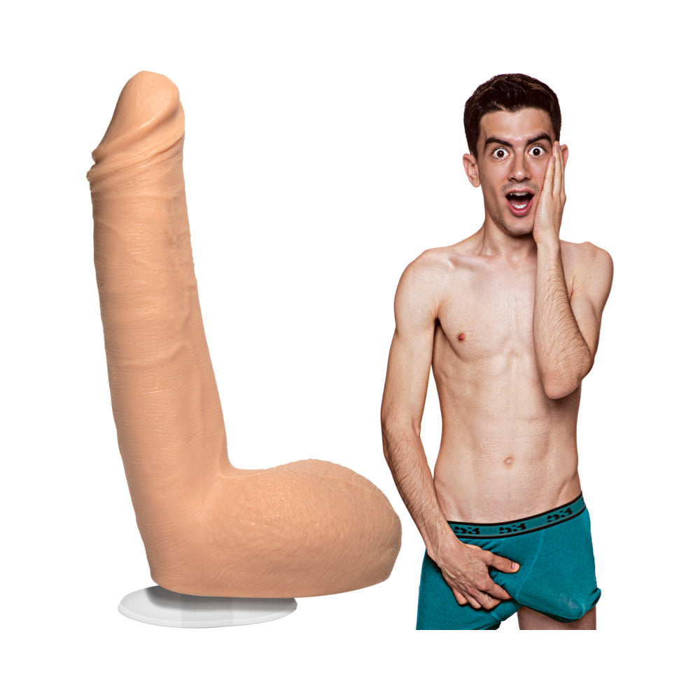 Signature Cocks Jordi El Nino Polla 8 Inch Ultraskyn Cock With Removable Vac-U-Lock Suction Cup Vanil