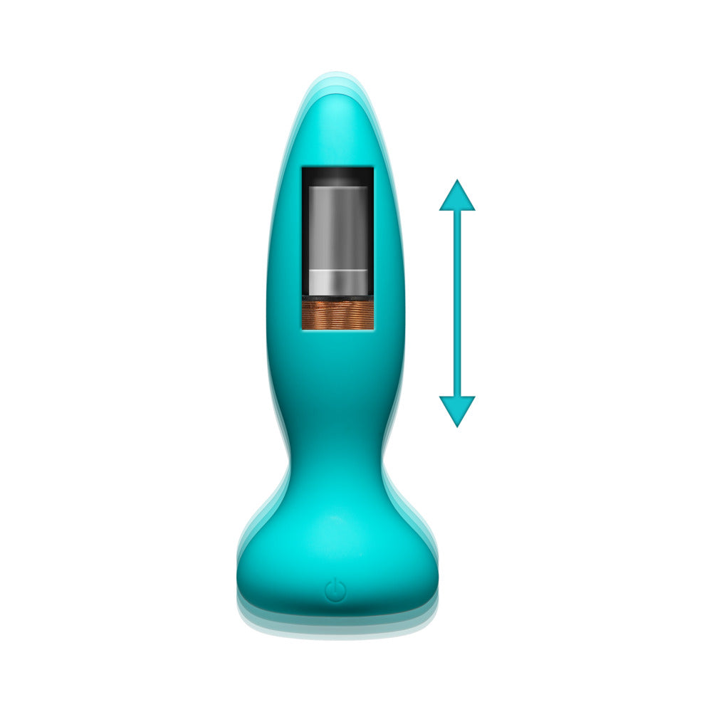 A-Play Thrust Advent Plug W/Remote Teal