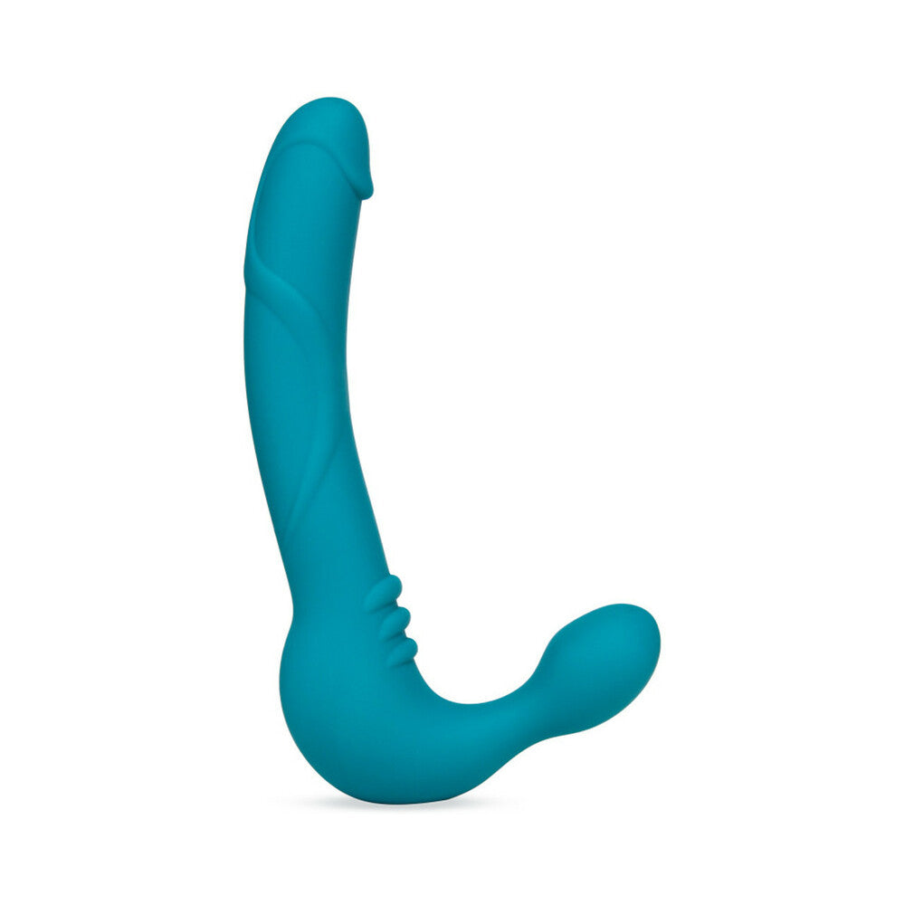 Temptasia Luna Strapless Silicone Dildo Teal