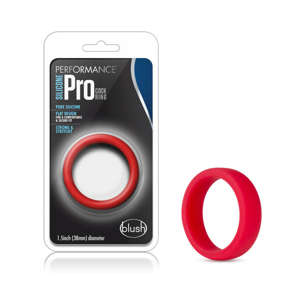 Performance - Silicone Go Pro Cock Ring - Red