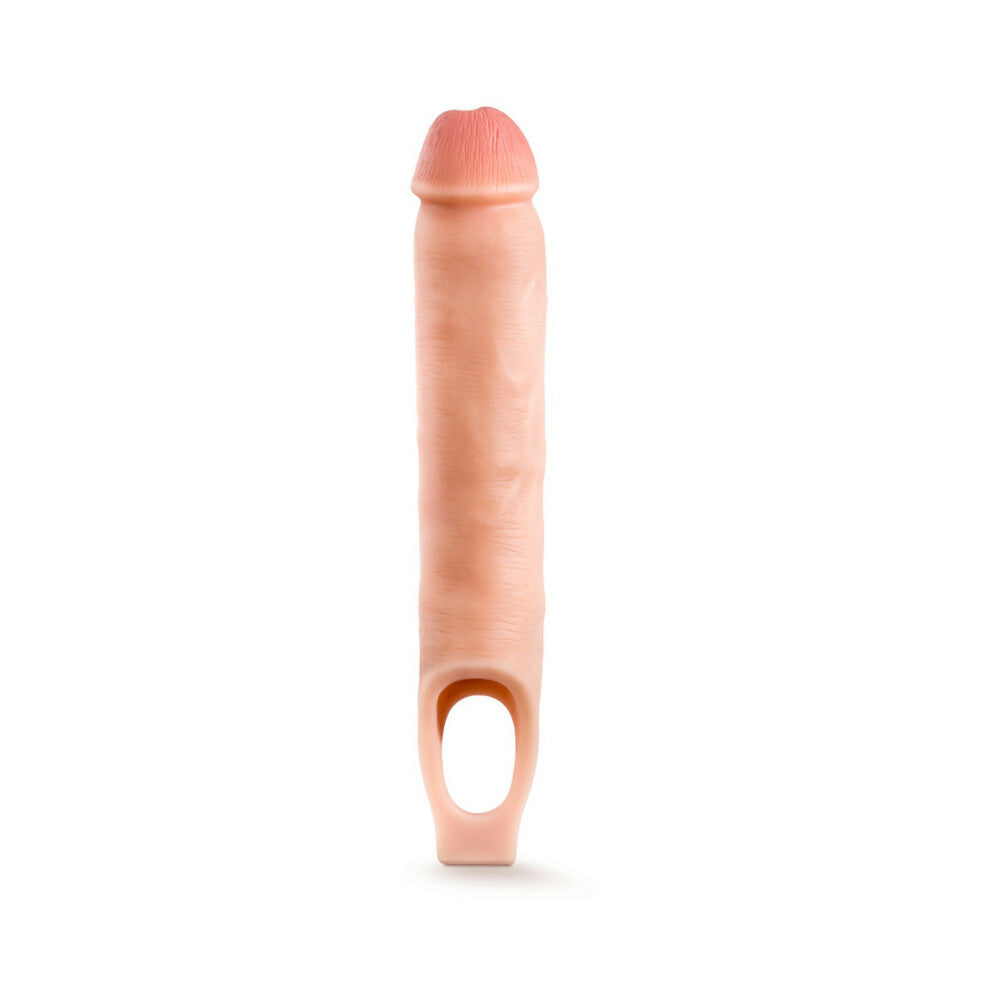 Performance Plus - 11.5 Inch Silicone Cock Sheath Penis Extender - Vanilla