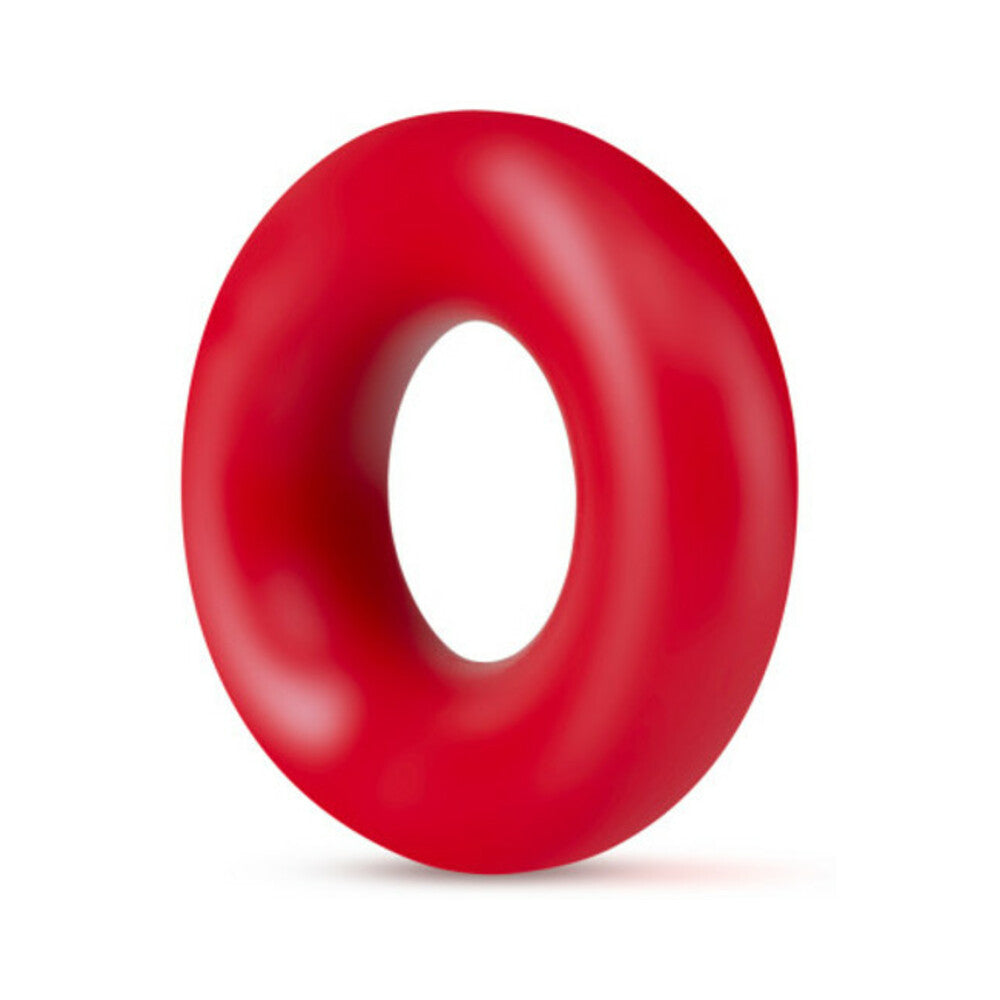 Blush Stay Hard Donut Rings - Red Pack Of 2