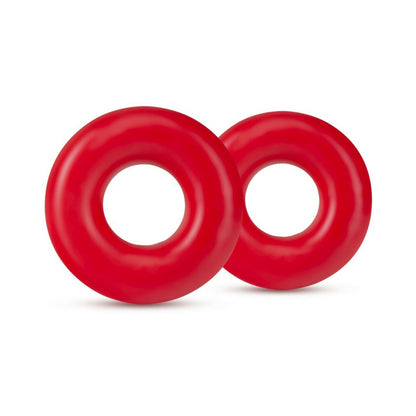 Stay Hard - Donut Rings Oversized - Red