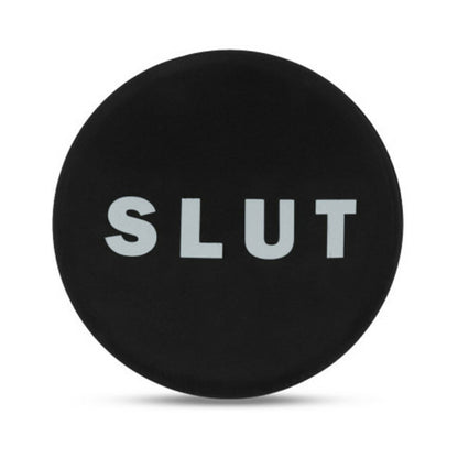 Temptasia Silicone Slut Butt Plug Black