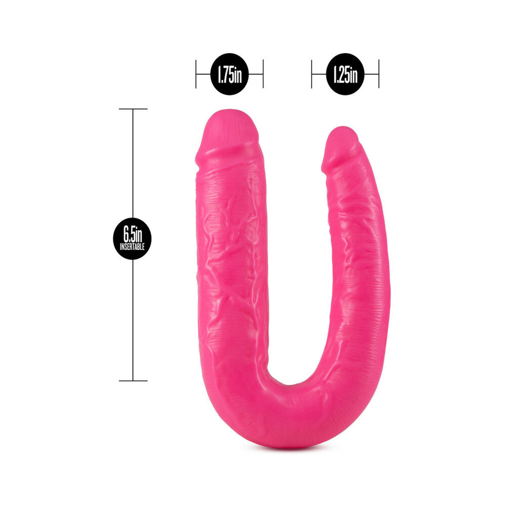 Big As Fuk - 18 Inch Double Headed Cock - Pink