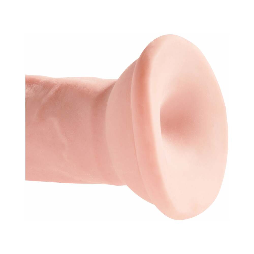 King Cock Triple Density 6 Inches Dildo Beige