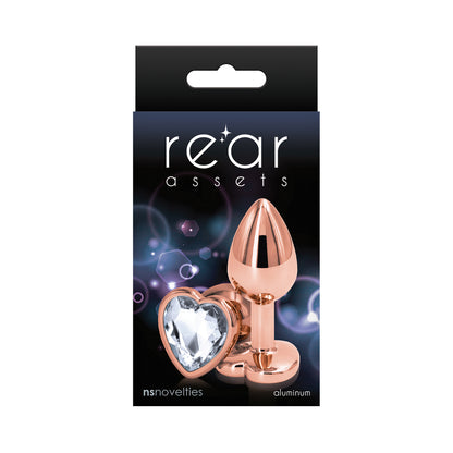 Rear Assets Rose Gold Heart Small