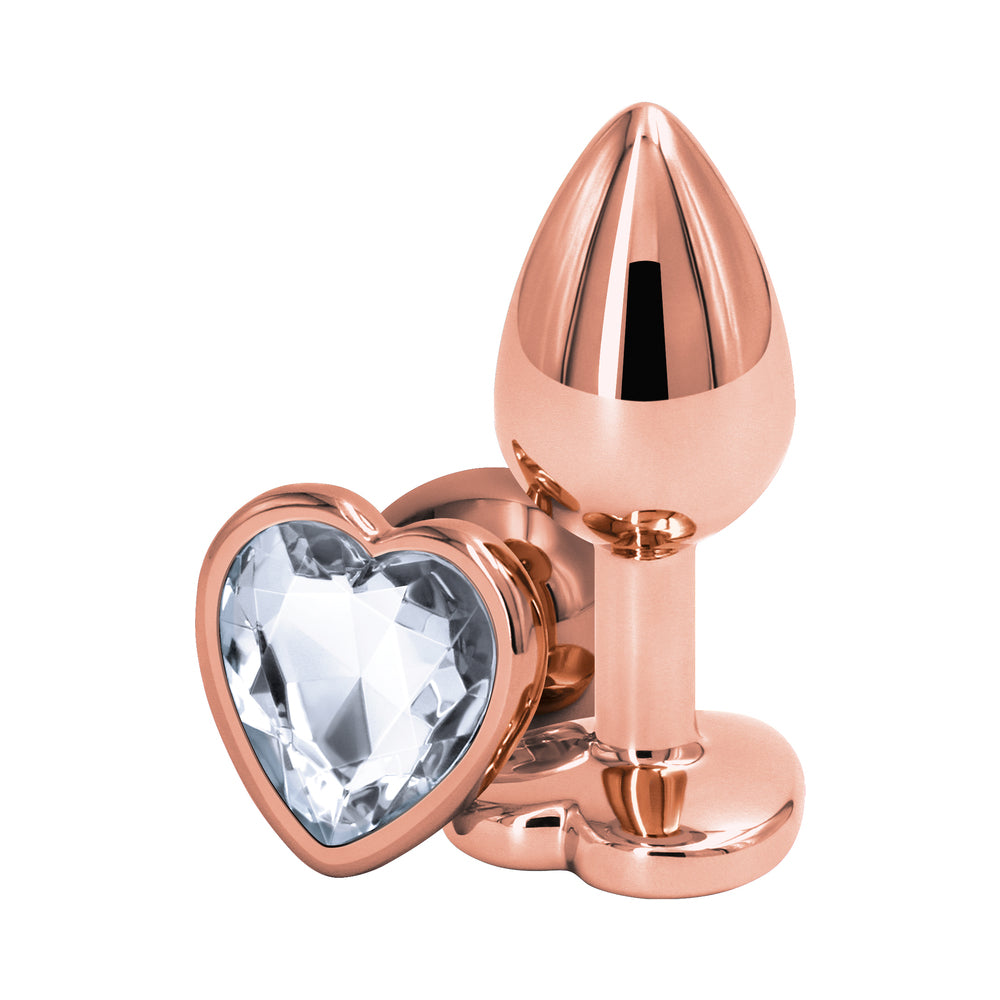 Rear Assets Rose Gold Heart Small