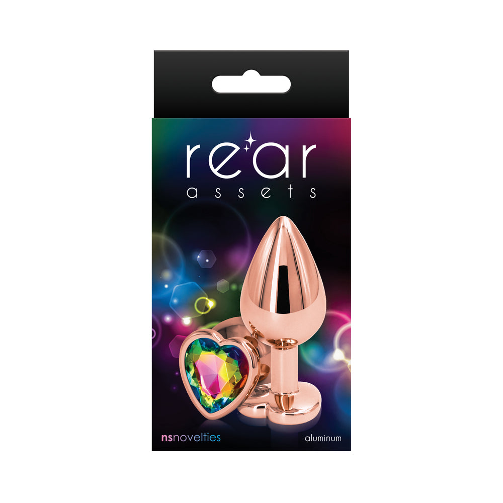 Rear Assets Rose Gold Heart Medium Rainbow