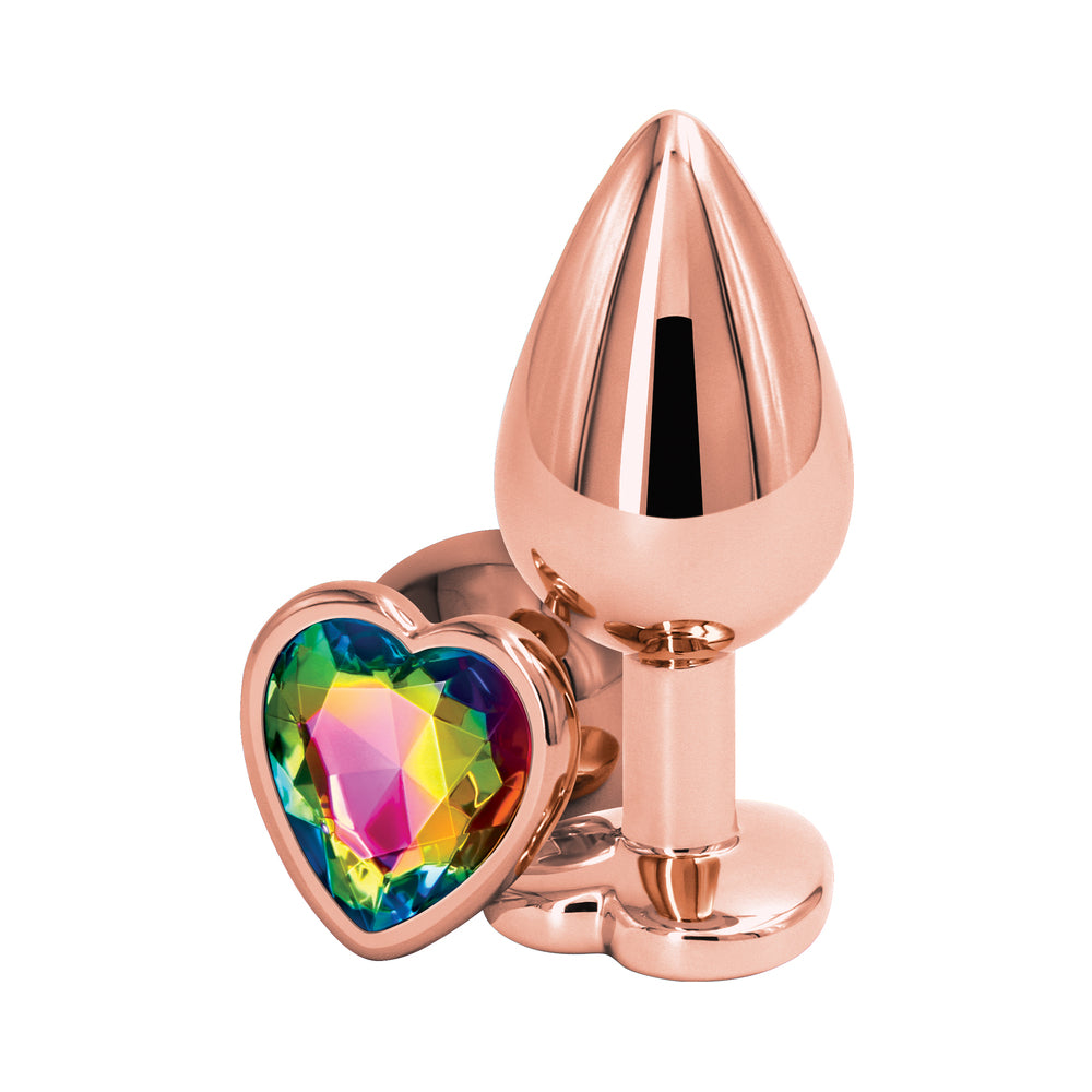 Rear Assets Rose Gold Heart Medium Rainbow