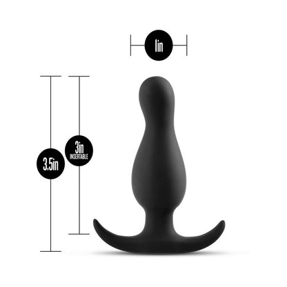 Anal Adventures Curve Plug - Black